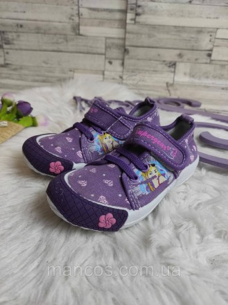Детские тапочки Super Gear мокасины текстильные на липучке фиолетовые
Состояние:. . фото 4