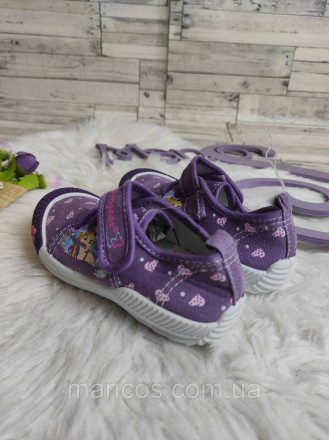 Детские тапочки Super Gear мокасины текстильные на липучке фиолетовые
Состояние:. . фото 5