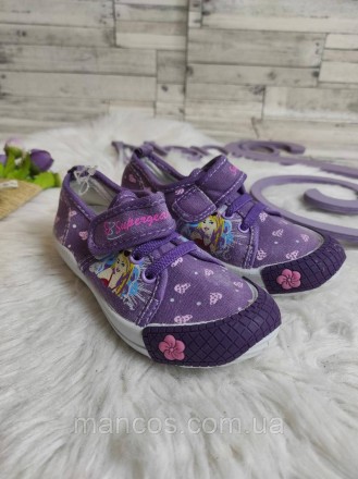 Детские тапочки Super Gear мокасины текстильные на липучке фиолетовые
Состояние:. . фото 7