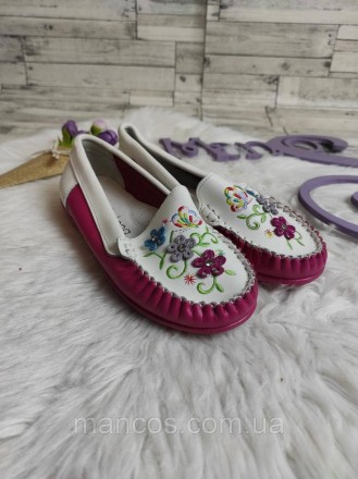 Детские мокасины Kellaifeng для девочки туфли кожаные розовые с белым
Состояние:. . фото 7