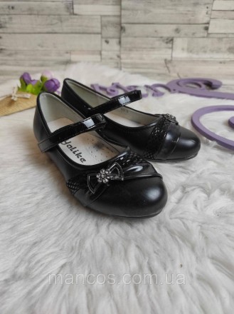 Детские туфли Yalike для девочки кожаные черные на липучке
Состояние: новое
Прои. . фото 7