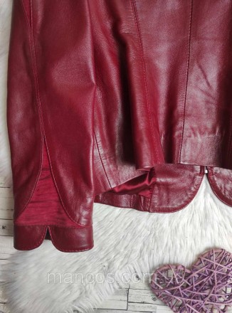 Женская куртка Sirena натуральная кожа красная на молнии
Состояние: б/у, в отлич. . фото 5