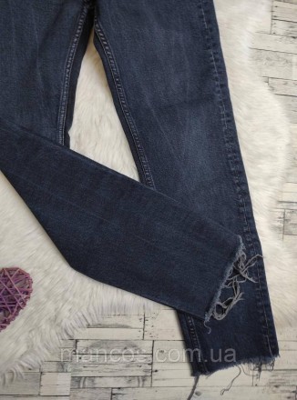 Женские джинсы Zara синие 
Состояние: б/у, в идеальном состоянии
Производитель: . . фото 4
