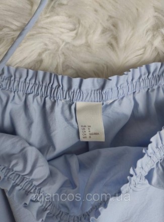 Женская блуза H&M майка топ голубая 
Состояние: б/у, в отличном состоянии
Произв. . фото 4