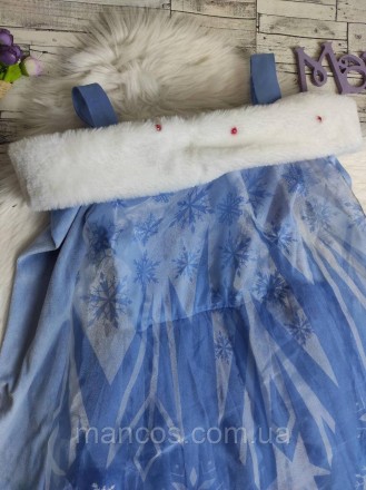 Детское платье Disney для девочек Эльзы Холодное сердце Дисней Frozen 
Состояние. . фото 8