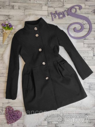 Детское пальто Exclusive для девочки черное кашемировое
Состояние: б/у, в отличн. . фото 1