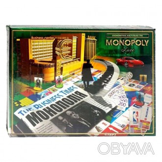 Настольная игра Monopolist Luxe перенесет Вас в увлекательный игровой мир со сво. . фото 1