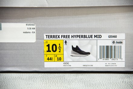 НОВІ  Туристичні черевики Adidas Terrex Free Hyperblue Mid.
   Опис:
-  Створе. . фото 8