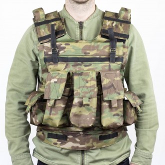 Розвантажувальний жилет плитоноска Cordura1000D мультикам (RZ3MC). Біла Церква. фото 1 Розвантажувальний жилет плитоноска Cordura1000D мультикам (RZ3MC). Біла Церква. фото 1