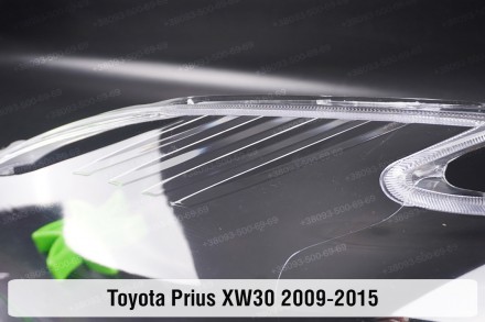 Скло на фару Toyota Prius XW30 (2009-2015) III покоління ліве.У наявності скло ф. . фото 9