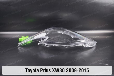 Скло на фару Toyota Prius XW30 (2009-2015) III покоління ліве.У наявності скло ф. . фото 7
