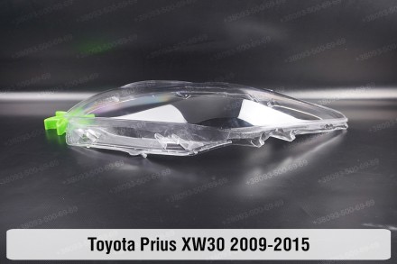 Скло на фару Toyota Prius XW30 (2009-2015) III покоління ліве.У наявності скло ф. . фото 5