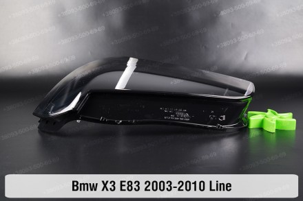 Скло на фару BMW X3 E83 (2003-2010) полоска I покоління ліве.
У наявності скло ф. . фото 4