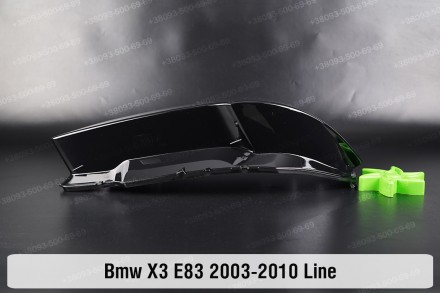 Скло на фару BMW X3 E83 (2003-2010) полоска I покоління ліве.
У наявності скло ф. . фото 5