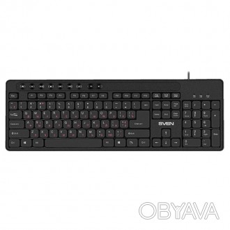 Клавіатура Sven KB-C3060 Ukr Black 
 
Отправка данного товара производиться от 1. . фото 1