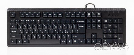 Клавіатура A4Tech KR-92 Black USB 
 
Отправка данного товара производиться от 1 . . фото 1