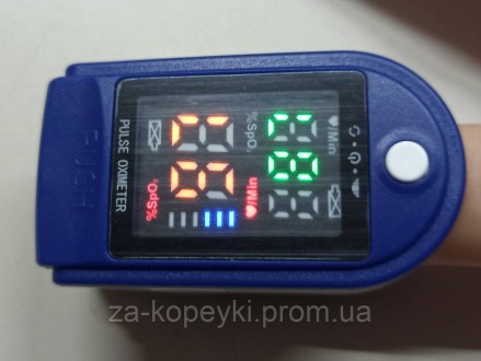 Пульсоксиметр на палець Oximeter LK87 - доступний спосіб точно виміряти пульс (P. . фото 4