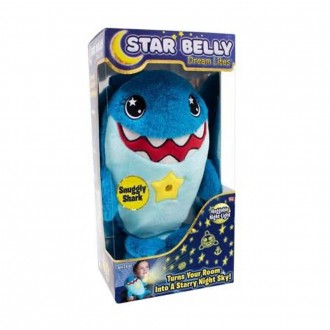 
Детская плюшевая игрушка ночник-проектор АКУЛА Star Bellу DreamЧто подарить реб. . фото 7