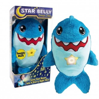 
Детская плюшевая игрушка ночник-проектор АКУЛА Star Bellу DreamЧто подарить реб. . фото 3