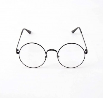 Очки Гарри Поттера 5190 Круглые очки с металлической оправой как у Harry Potter . . фото 2