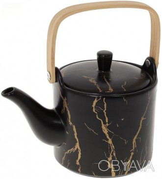 Чайник заварочный "Мраморная Роскошь" - стильная и качественная профессиональная. . фото 1