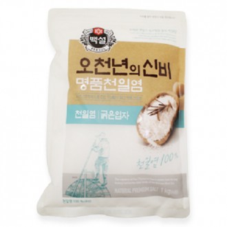 CJ Premium Natural Fine Salt - натуральная морская соль для приготовления кимчи.. . фото 3