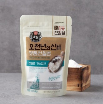 CJ Premium Natural Fine Salt - натуральная морская соль для приготовления кимчи.. . фото 2