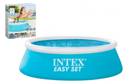 Басейн наливний Intex Easy Set 183*51 см Блакитний 28101. Благовіщенське. фото 1 Басейн наливний Intex Easy Set 183*51 см Блакитний 28101. Благовіщенське. фото 1