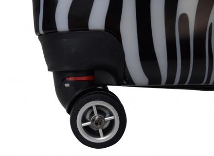 Чемодан Airtex 809 Zebra имеет необычный дизайн и придется по вкусу тем, кто раз. . фото 6