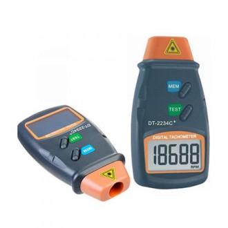 Цифровий лазерний тахометр Walcom DT-2234C+, з діапазоном вимірювання від 2.5 до 99999 RPM. Кропивницький. фото 1 Цифровий лазерний тахометр Walcom DT-2234C+, з діапазоном вимірювання від 2.5 до 99999 RPM. Кропивницький. фото 1