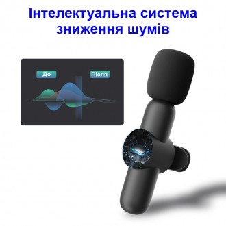 Беспроводной микрофон для смартфона или планшета с дальностью 10-15 метров Беспр. . фото 4