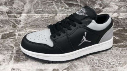 
Кроссовки мужские Nike Air Jordan,натуральная кожа,черные !Сезон: Весна/осіньТи. . фото 1