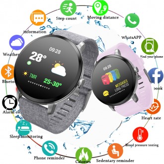
Smart Watch V11 - стильные часы с измерением кровеносного давления, стильный ди. . фото 11