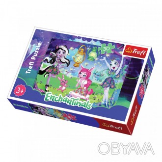 Puzzles - "30" - The magical world of Enchantimals / Mattel Enchantimals. . фото 1