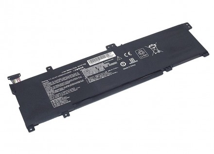 Акумулятор для ноутбука Asus B31N1429-3S1P K501 11.4V Black 4200mAh Аналог Совме. . фото 3