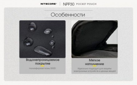 Nitecore NPP30 – повседневная, легкая и очень вместительная сумка с несколькими . . фото 11
