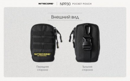 Nitecore NPP30 – повседневная, легкая и очень вместительная сумка с несколькими . . фото 9
