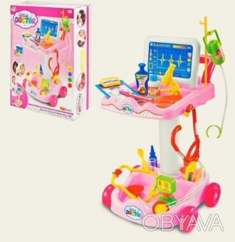 Детский игровой набор пластиковый Доктор Limo Toy, розовый
Набор доктора включае. . фото 1