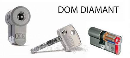 Цилиндр Dom Diamant 69мм 32x37 ключ-ключ никель (Германия)
 
Цилиндровые механиз. . фото 8