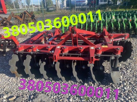 Двухрядна борона Паллада, дискова. Днепр. фото 1