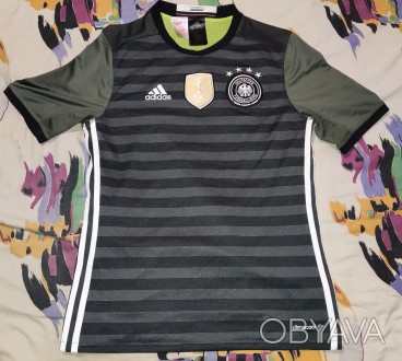 Футболка Adidas Germany National Team World Champion 2014, размер соответствует-. . фото 1