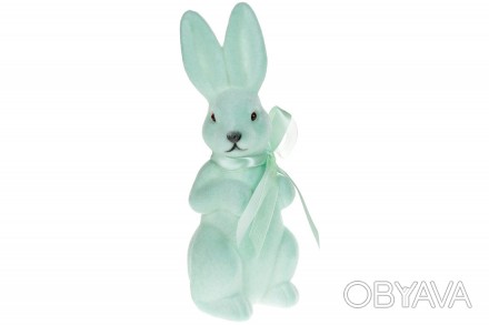 Декоративная пластиковая фигура Кролик 21.5см, цвет - голубой
Размер 21.5см
Прод. . фото 1