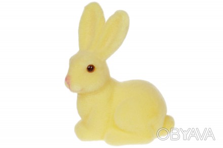 Декоративная фигурка Кролик 10см, цвет - желтый 
Размер 10см
Продается оптом и в. . фото 1
