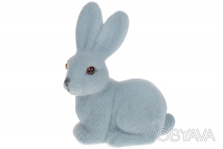 Декоративна фігурка Кролик 10см, колір - синій 
Розмір 10см
Продається оптом і в. . фото 1