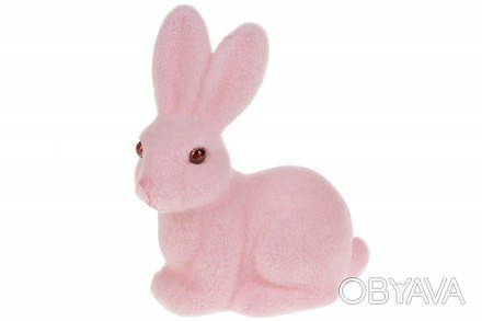 Декоративна фігурка Кролик 10см, колір - рожевий 
Розмір 10см
Продається оптом і. . фото 1