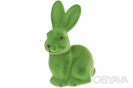 Декоративная фигурка Кролик 21.5см, цвет - зеленый
Размер 21.5см
Продается оптом. . фото 1