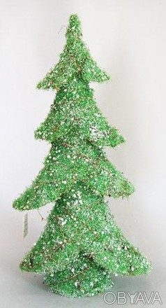 Декоративна новорічна ялинка 76 см, Різдвяний зелений
Комбіновані матеріали
Прод. . фото 1