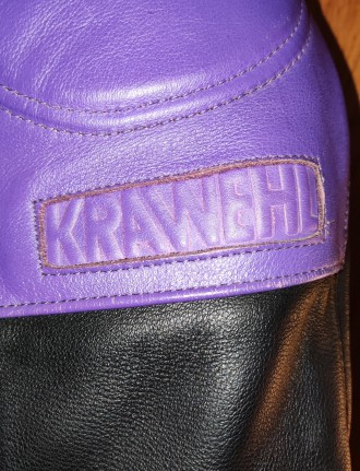 Кожаный, раздельный мотокомбинезон Krawehl, размер-52, длина куртки-55см, под мы. . фото 9