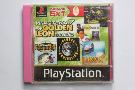 Игротека №7 от Golden Leon Studio (5in1) | Sony PlayStation 1 (PS1). Одесса. фото 1 Игротека №7 от Golden Leon Studio (5in1) | Sony PlayStation 1 (PS1). Одесса. фото 1