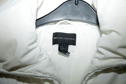 Белая куртка фирмы Манго, пуховичок осенний. Размер - S, наш -44. В отличном сос. . фото 6